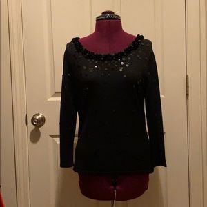 Talbots Sequin Sweater